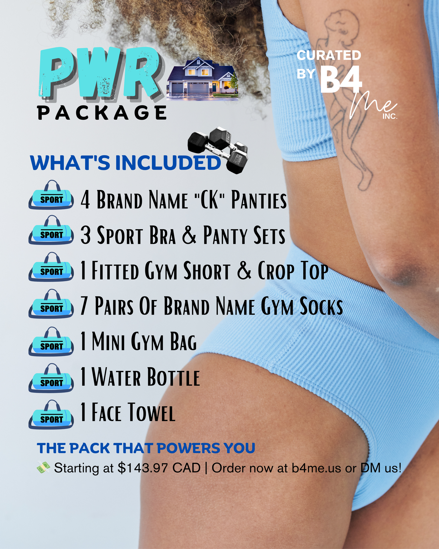 PWR HOUSE - Intimate Wear Package