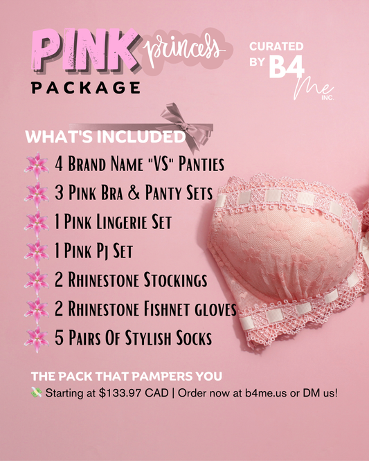PINK PRINCESS - Intimate Wear Package